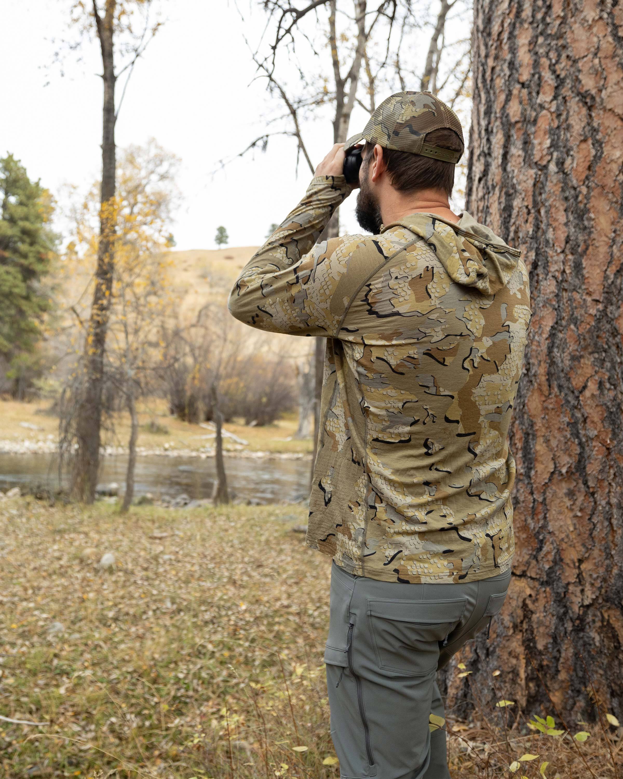 ULTRA Merino 145 Zip-T Hunting Hoodie | Bone - Image 10