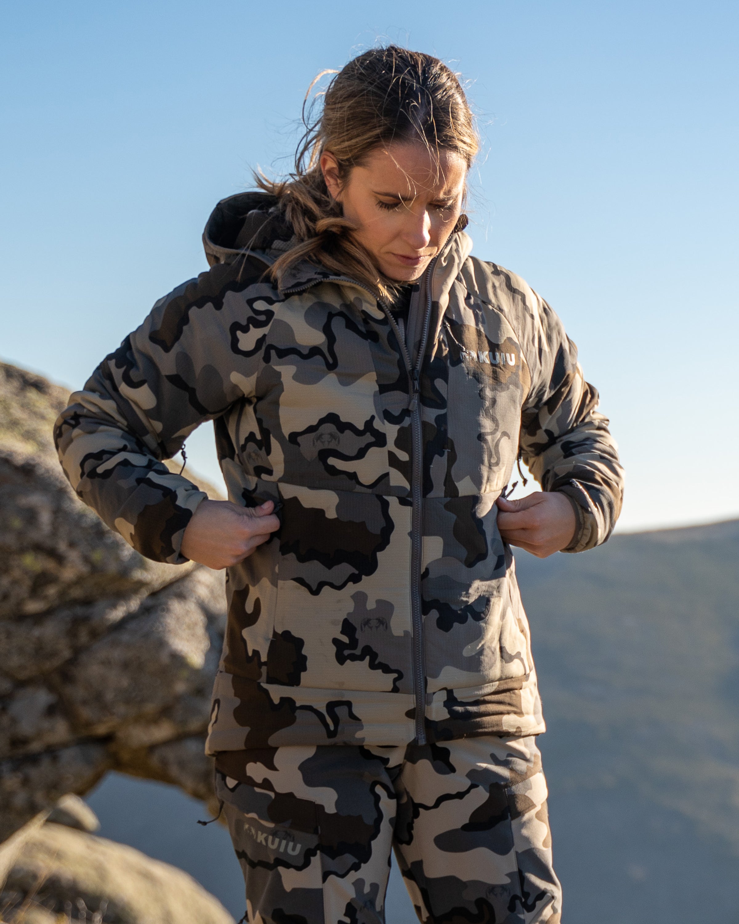 Outlet Women's Kenai Hooded Jacket | Ash - Image 5